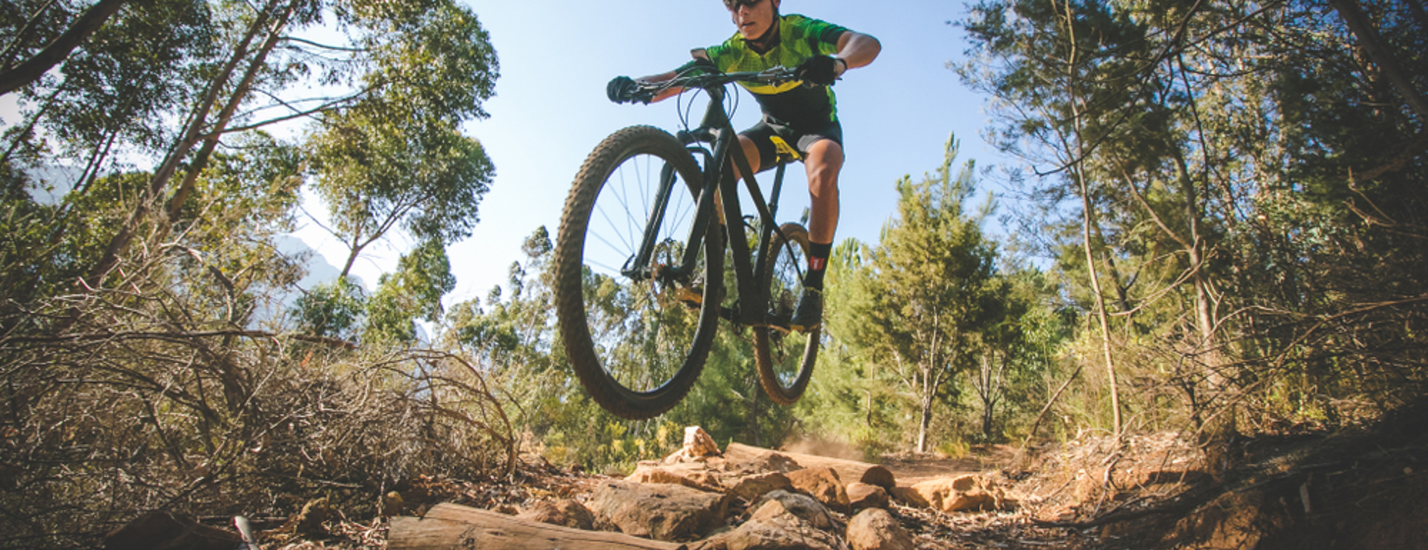 Mountain biking at Glentress